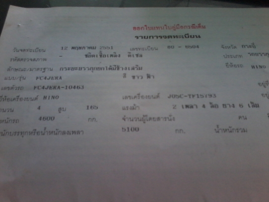 ขายรถ 6 ล้อ รถสวย สภาพดี พร้อมใช้งาน 0819563995