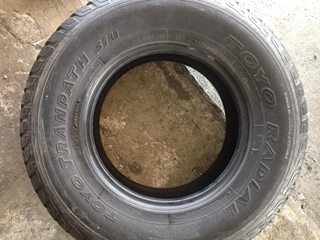 ขายยางTOYO Tranpath 265-70-16 ปี10 ดอกสวยๆ1ชุดครับ ขายยางTOYO Tranpath 265-70-16 ปี10 ดอกสวยๆ1ชุดครับ