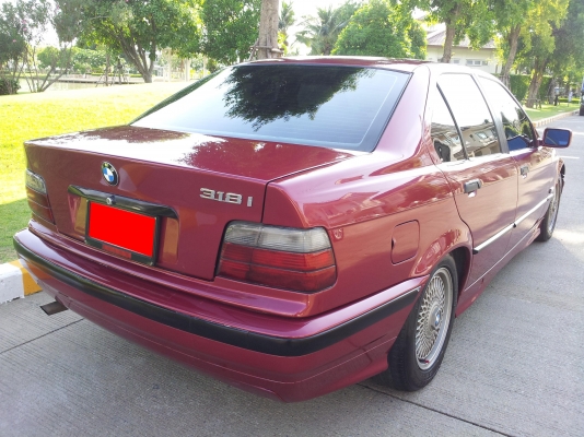 ขายด่วนBMW318ia (4Dr)E36โฉมนกแก้ว เครื่องM43 ติดแก๊สLPGประหยัดมาก