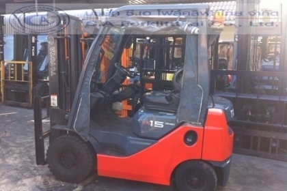 ขาย รถโฟล์คลิฟท์ TOYOTA รุ่น 8FG-15