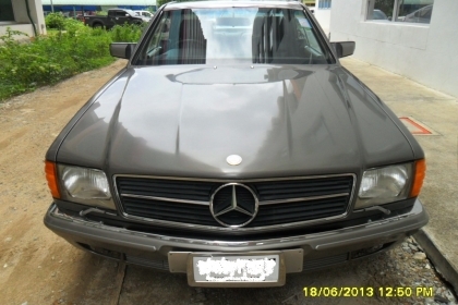 MERCEDES &ndash; BENZ, S &ndash; CLASS 500 SEC. ปี 1983 &ldquo; รถทูตนำเข้า