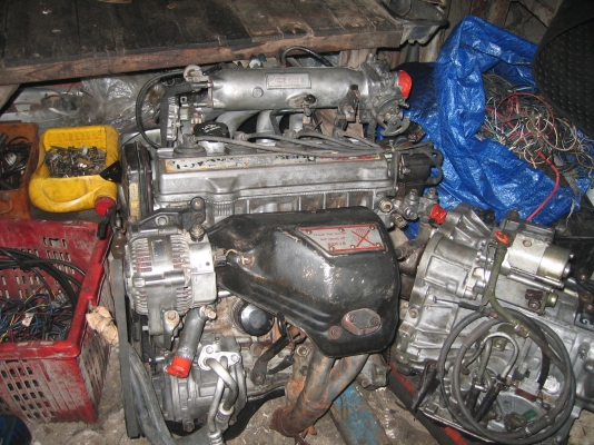 ขายเครื่องพร้อมเกียร์ 3s GE มีเลข สภาพเครื่องแน่นๆ