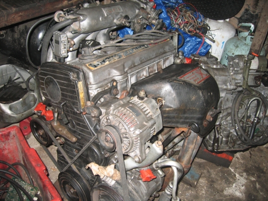 ขายเครื่องพร้อมเกียร์ 3s GE มีเลข สภาพเครื่องแน่นๆ