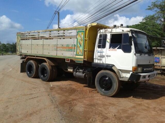 ขายรถบรรทุกสิบล้อดั๊มพ์ Mitsubishi TD แชสซี FN527TD24&times;&times; เครื่อง 6D17 - 220 แรง 2เพลา ดั๊มพ์มิเนียม ยางดี