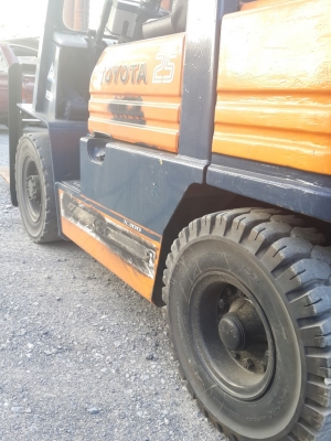 ขาย Forklift Toyota 40-5FG25 เก่าญี่ปุ่น สภาพสวยมากราคาไม่แพงครับ