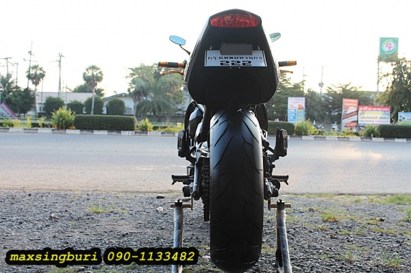 แม็กสิงห์บุรี//KAWASAKI ER6N 650 ปี2008 สภาพหล่อๆ แต่งเพียบ ล้อโตๆ ใหม่ๆ ทะเบียนพร้อม 179000