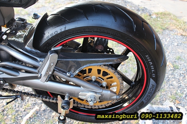 แม็กสิงห์บุรี//KAWASAKI ER6N 650 ปี2008 สภาพหล่อๆ แต่งเพียบ ล้อโตๆ ใหม่ๆ ทะเบียนพร้อม 179000