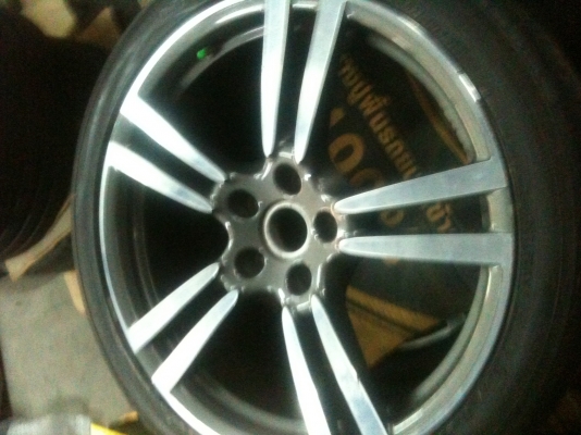 ล้อแม็คPorche cayanne 21" แท้มือสองพร้อมยาง2012ราคา160000