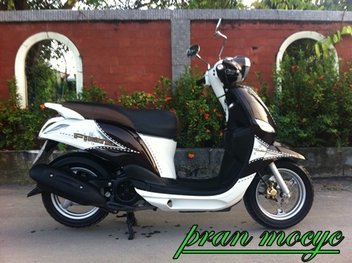 ขายyamaha filanoสีน้ำตาลขาว ปี2013 ขายyamaha filanoสีน้ำตาลขาว ปี2013