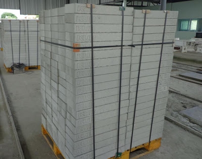 อิฐมวลเบา CLC (สีเทา) ราคาถูก