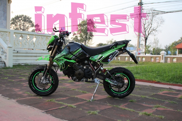 ขาย! Kawasaki New KSR ปี 2010 สีเขียว