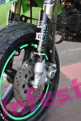 ขาย! Kawasaki New KSR ปี 2010 สีเขียว