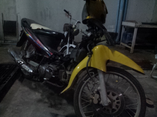 ขายyamaha spark110ทะเบียนพร้อมชุดโอนลอย7500บาท