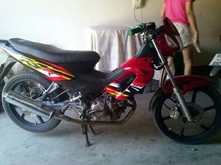 125Sonic สภาพเดิมๆทั้งคัน เฟรมสีรถยนต์เงาวิ้ง