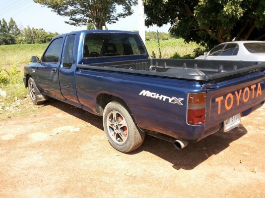 ***ขายแล้วครับขอบคุณ Truck2hand ขายกระบะแค็ปสภาพดี TOYOTA ไมตี้เอ็กซ์ ปี34/91 เครื่องดี แรงเกียร์ดีไม่หลุด ช่วงล่างแน่นคัสซีสวยเดิมไม่มีผุ กระบะดีไม่ผุ พื้นปูกระบะ ล้อแม็ก ยางดี4เส้น หัวเก๋งไม่ผุ ภายในคอนโซลครบ แอร์มีระบบต้องเช็ค พ.พาวเวอร์ ใช้งานปกติ เก็