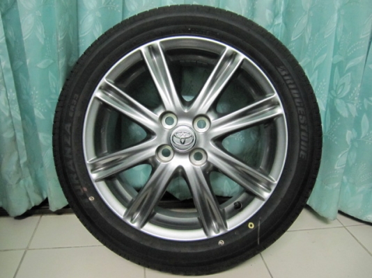 ขายล้อแม๊ก TOYOTA VIOS ตัวท๊อปขอบ 16 พร้องยางป้ายแดงปี 13