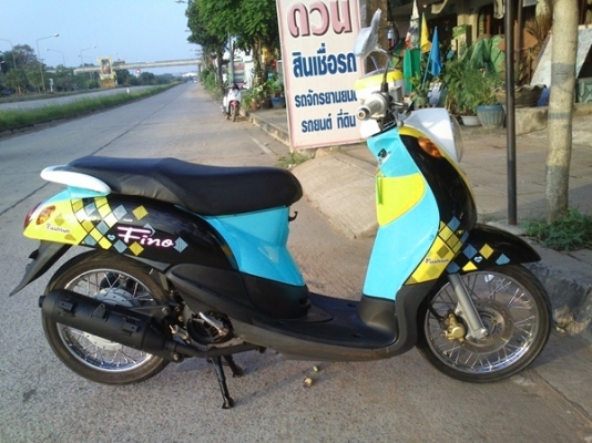 ฟีโน่อาร์มเดี่ยว ปี 52 เครื่องดี สภาพสวย ทะเบียน เล่ม ชุดโอนครบ