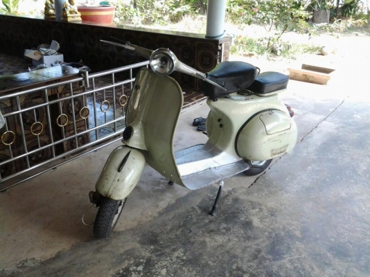 ขาย vespa 64 ราคา 28500 บาท สีเดิม อินเดีย สนใจติดต่อได้ครับ 0826336557 โป้งครับ