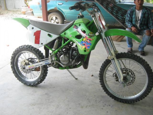 ขายวิบากแพ็คคู่ 2 คัน 50000 kx80+smash110 แปลง ksr