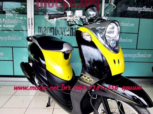 Fino PS  ปี 56  สีดำเหลือง  รถเดือน มิ ย. สภาพสวย พร้อมใช้ ไมล์ 5 พันโล   24900