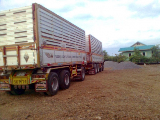 ขาย10ล้อพ่วงเเม่ลูกhino mega320