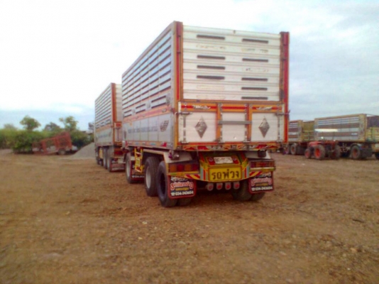 ขาย10ล้อพ่วงเเม่ลูกhino mega320