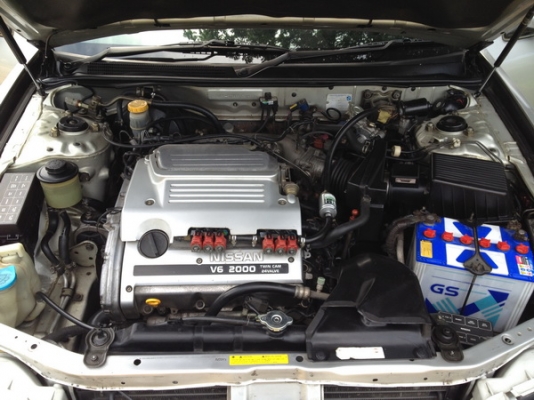 nissan Cefiro 2.0VQ ปี01 แก๊สหัวฉีด แม็ก18ยางปี13 รถสวยช่วงล่างแน่นเครื่องดี