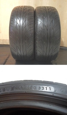 ยาง\% 225/40R18  ปี11 หนึ่งคู่ 2,200