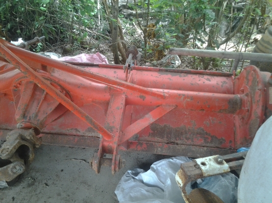 โรต้ารีตีดินใช้กับรถไถ50แรงคูโบต้า