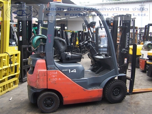 ขาย รถโฟล์คลิฟท์ TOYOTA รุ่น 8FG-14