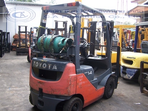 ขาย รถโฟล์คลิฟท์ TOYOTA รุ่น 8FG-14