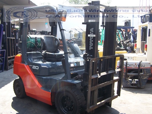 ขาย รถโฟล์คลิฟท์ TOYOTA รุ่น 8FG-20