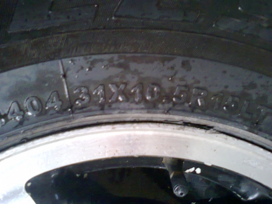 R15X8.5 ET-28 6/139 ยางใหม่ปี11 31X10.5 ไม่เคยใช้งาน