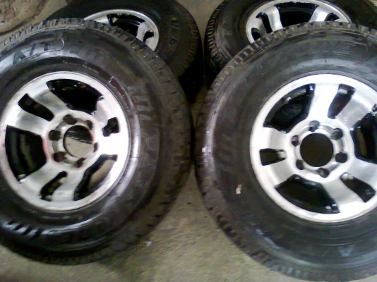 R15X8.5 ET-28 6/139 ยางใหม่ปี11 31X10.5 ไม่เคยใช้งาน