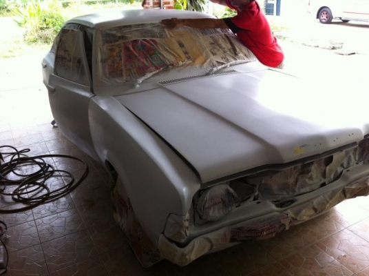 ขายขาดทุน FORD CORTINA เครื่อง SR20 เกียร์ออโต้ แก๊สหัวฉีด VERSUS ทำสีปะผุมาใหม่เอี่ยมทั้งคัน