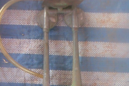 แตรลมพร้อมถังสภาพพร้อมใช้งานครับพร้อมถังลม  ดังสนั่นครับราคานี้คุ้มครับ