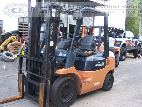 ขายรถ โฟล์คลิฟท์ TOYOTA รุ่น 7-FD25