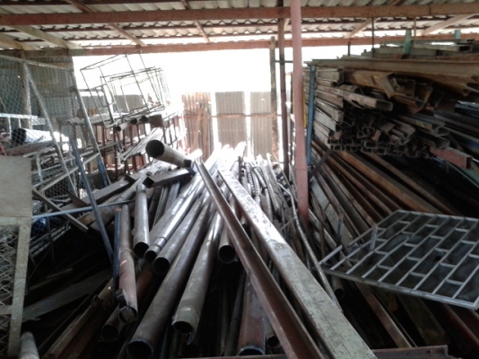 เหล็กมือสอง ตัวc หน้า 3,4,5,6 กล่อง แป๊บ  ตามสภาพ