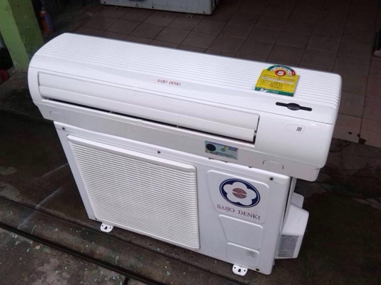 **** ขายแอร์ SAIJO DENKI 13000 BTU สภาพสวย ****