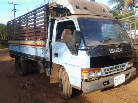 ISUZU NPR66LX ห้างแท้ปี39 วางเครื่อง 130ฝาขาว กะบะยาว 4.3 ม.