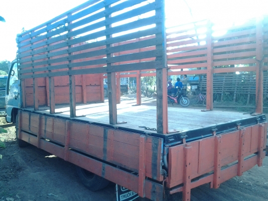 ISUZU NPR66LX ห้างแท้ปี39 วางเครื่อง 130ฝาขาว กะบะยาว 4.3 ม.