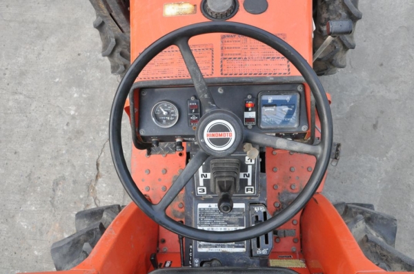 ขายรถไถHINOMOTO 4WD(19แรง) พร้อมโรตารี่หลัง สภาพสวยเดิมญี่ปุ่นไม่เคยใช้งานในไทย 95,000 บาท