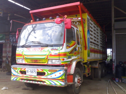 ขาย ISUZU DECA320 ปี50 MAX LOAD แม่ลูก กะบะเหล็กเกษตรดั๊มแม่ลูก