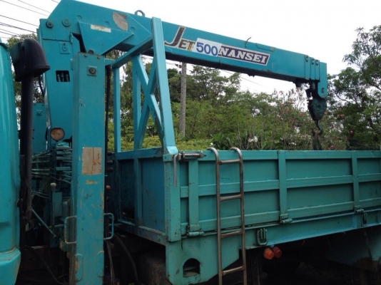 ขายรถสิบล้อ  1 เพลา ติดเครน 3.5 ตัน สภาพดีพร้อมใช้