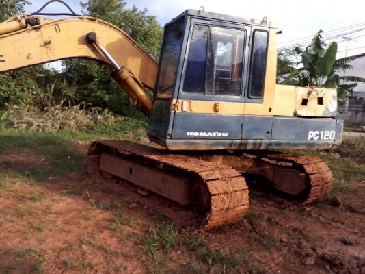 รถแบคโฮ KOMATSU PC 120 - 3 สนใจติดต่อ 081 - 6079515 รถแบคโฮ KOMATSU PC 120 - 3 สนใจติดต่อ 081 - 6079515