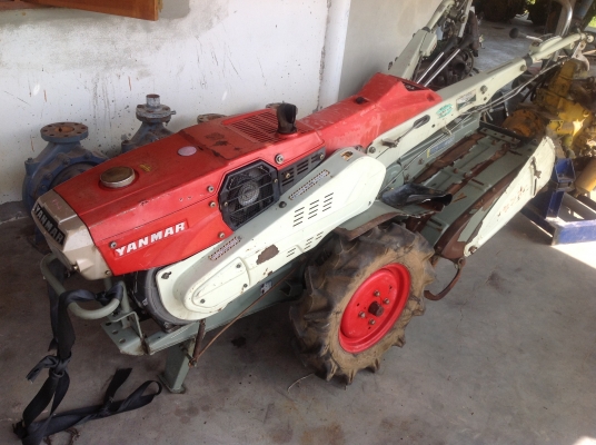 ขายรถไถพรวนดิน ดีเซล แบบเดินตามเก่าญี่่ปุ่น ยี่ห้อ ยันม่าร์ รุ่น yc 750 ขนาด 7.5 แรงม้า สภาพสวยพร้อมใช้งาน