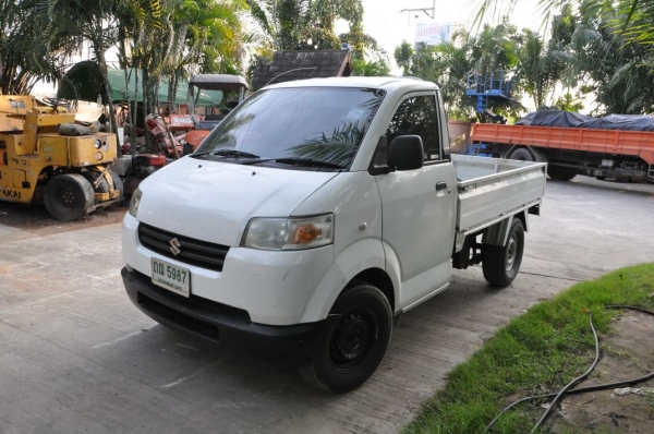 ขายรถ suzuki carry pickup ปี08 ติดแก๊สLPGเรียบร้อยประหยัด 159,000บาท