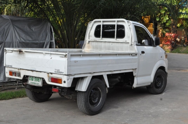 ขายรถ suzuki carry pickup ปี08 ติดแก๊สLPGเรียบร้อยประหยัด 159,000บาท
