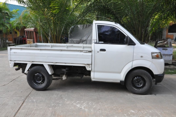 ขายรถ suzuki carry pickup ปี08 ติดแก๊สLPGเรียบร้อยประหยัด 159,000บาท