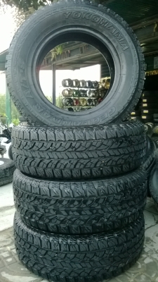 ขายยาง YOKOHAMA 265 65 17 ปี11ชุดละ13500